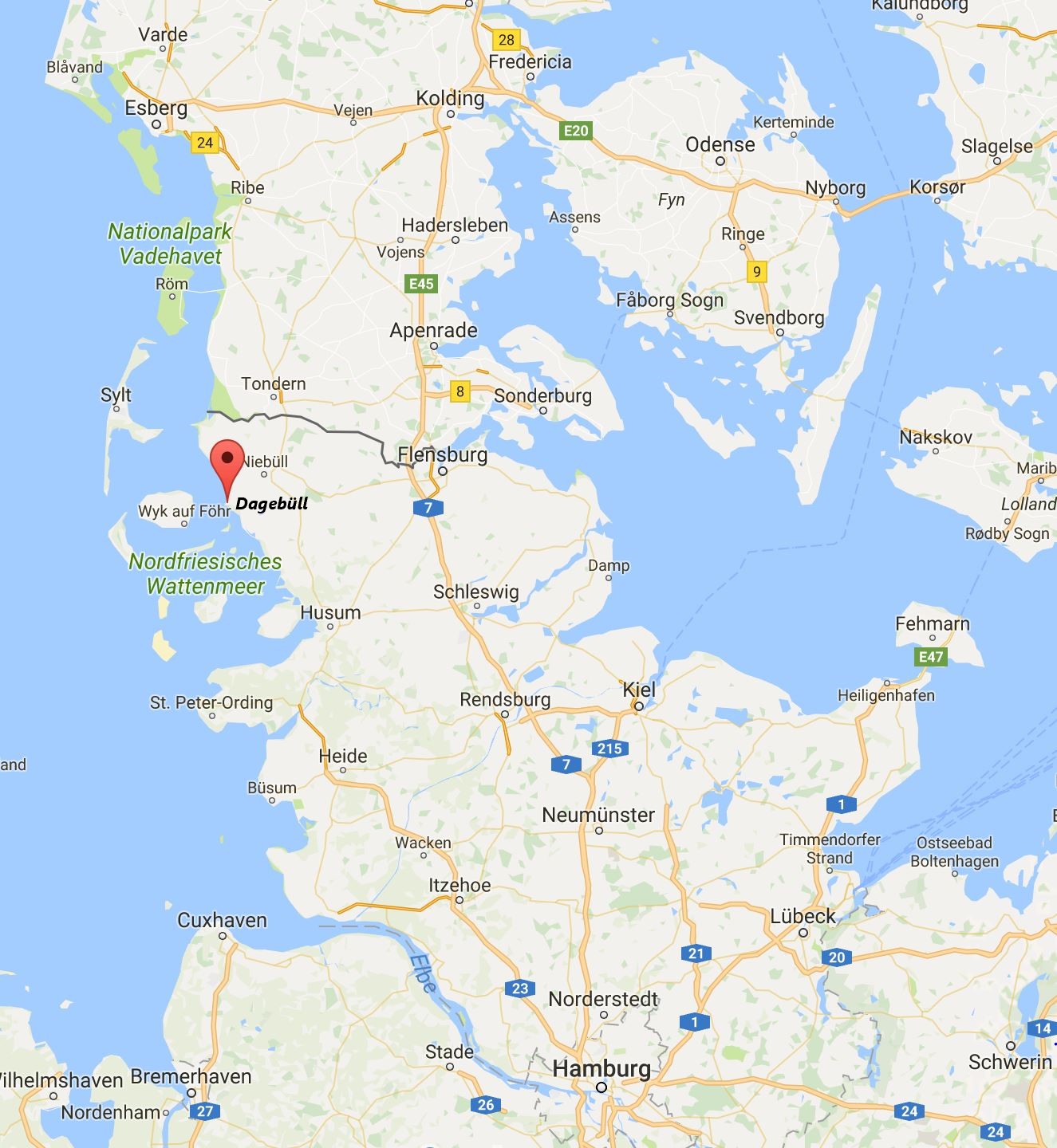 Schleswig-Holstein & südliches Dänemark 